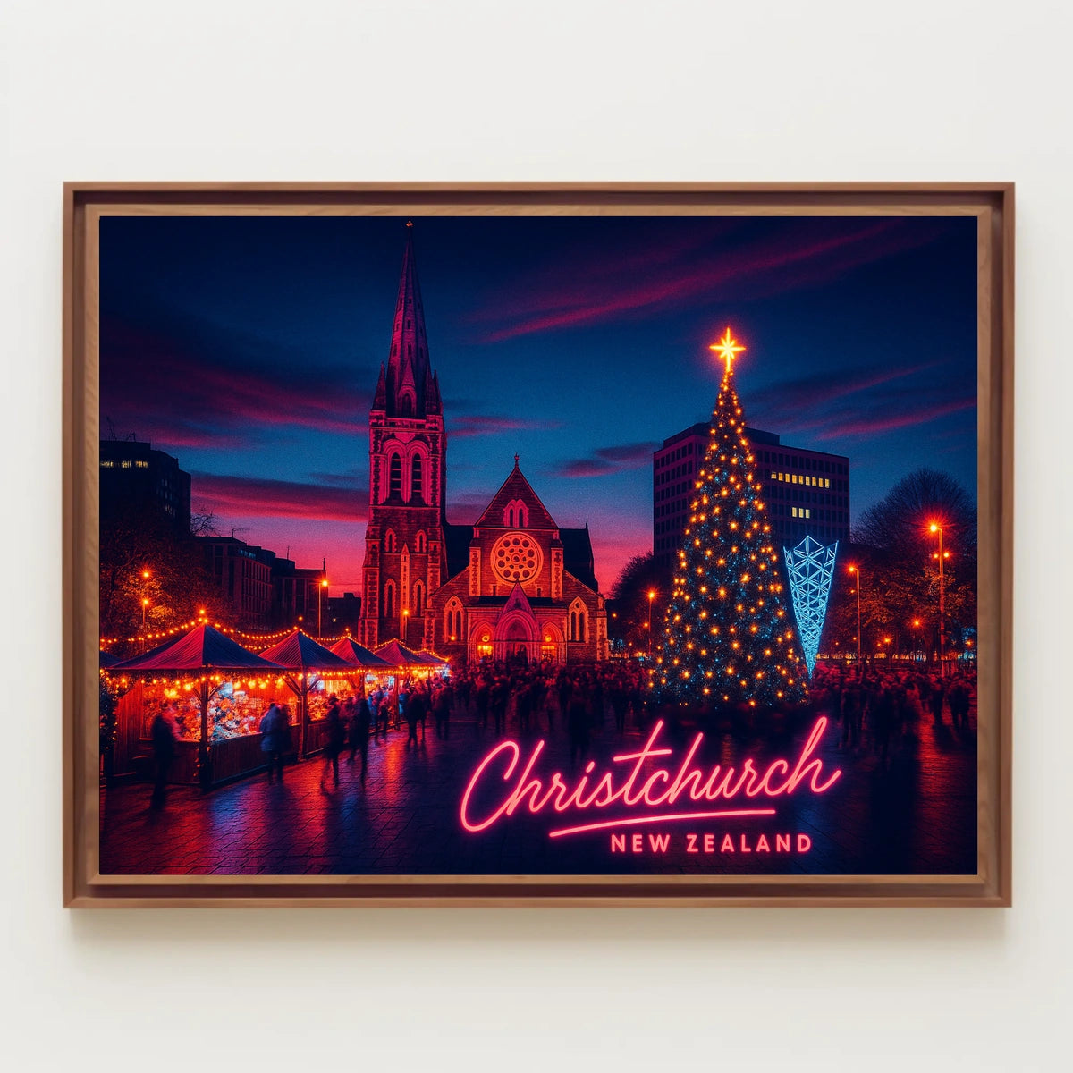 Christmas in Christchurch Poster
