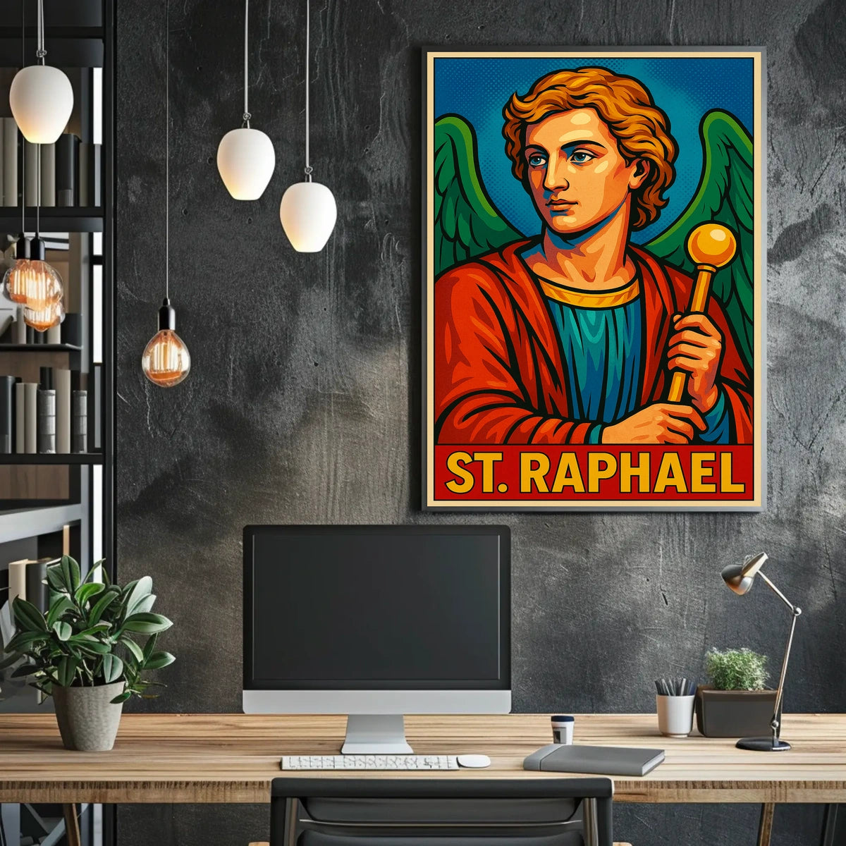 St. Raphael Poster
