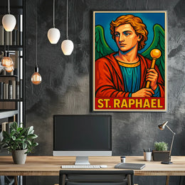 St. Raphael Poster