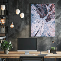 Abstract Earth Patterns Abstract Poster