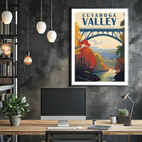 Cuyahoga Valley National Park Travel Poster