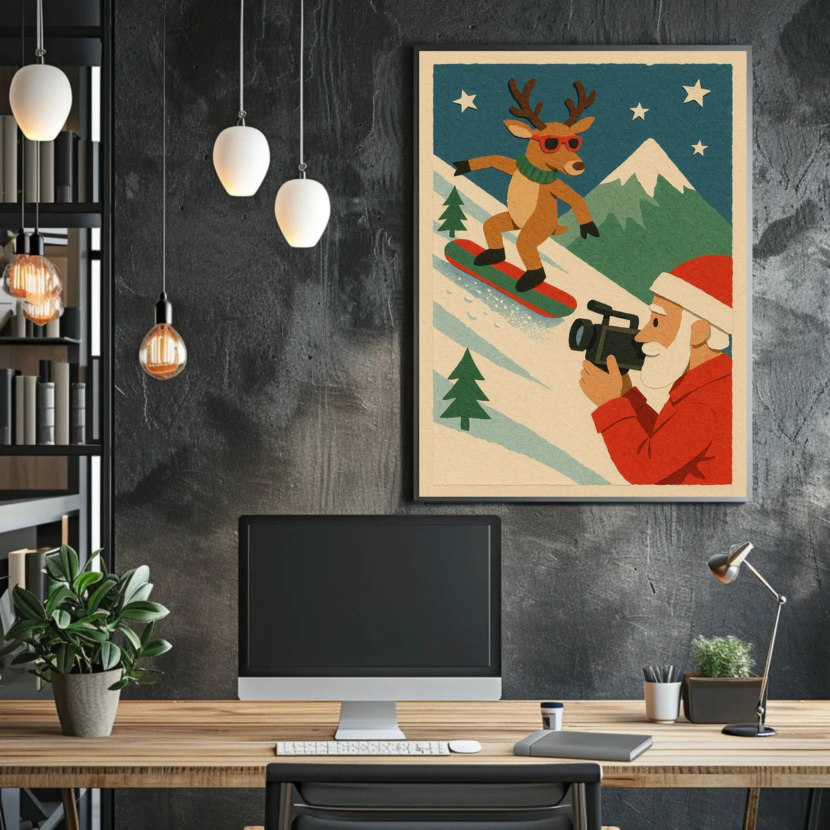 SantaS Winter Adventure Poster