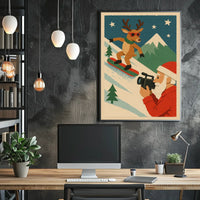 SantaS Winter Adventure Poster