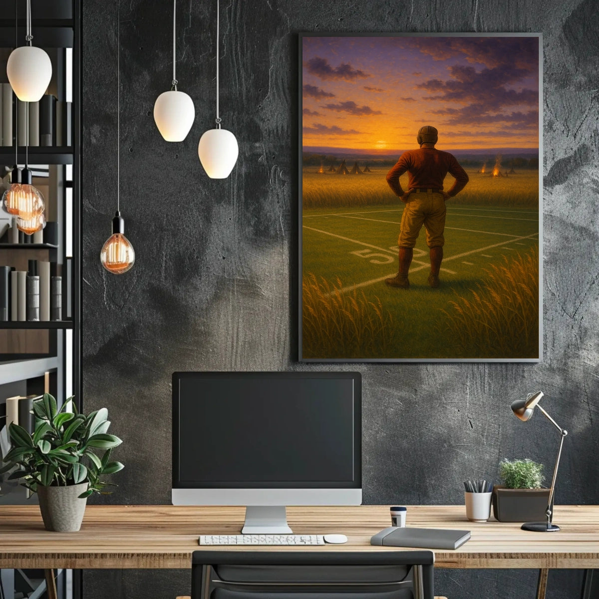 Field of Dreams Jim Thorpe Poster