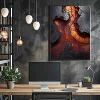 Molten Earth Poster