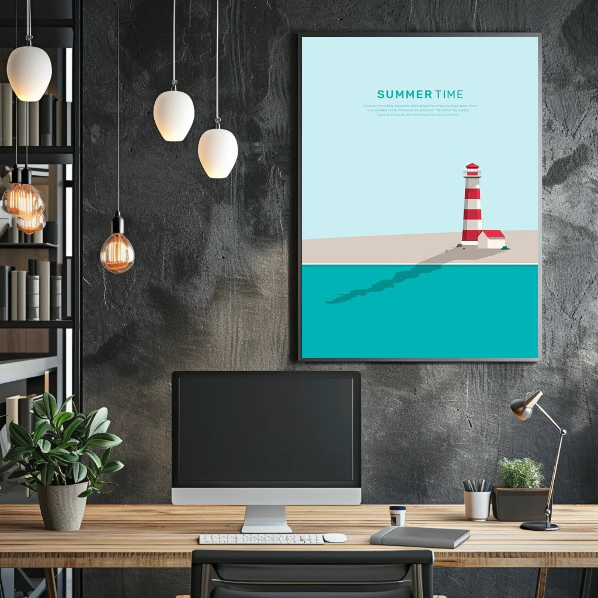 Summer Serenity Poster PosterGoat