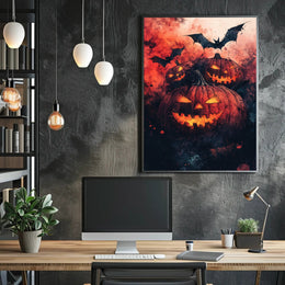 Haunted Halloween Night Poster