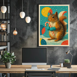Squirrel Poster