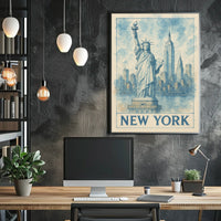 New York Skyline Poster