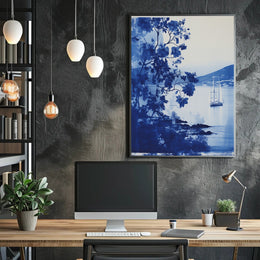 Serene Coastal Escape Poster
