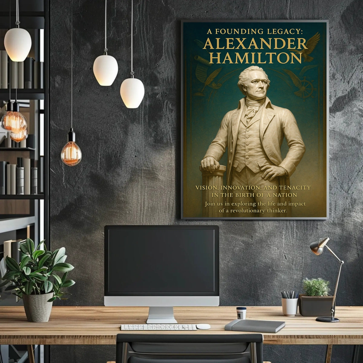 Alexander Hamilton A Founding Legacy Poster