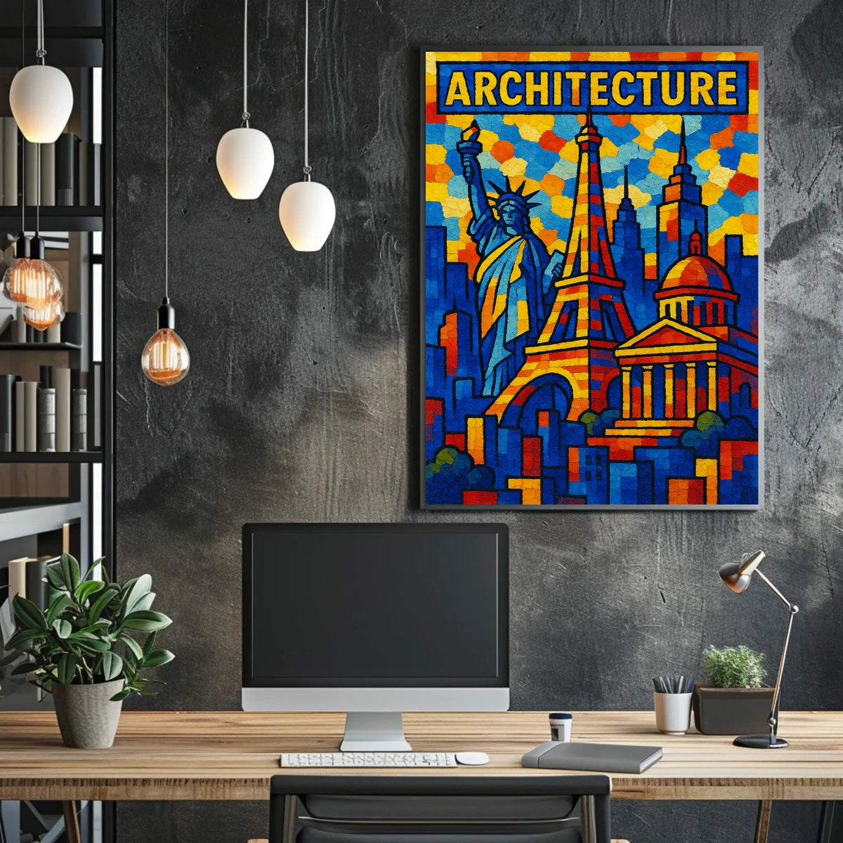 Architecture Wonders Poster