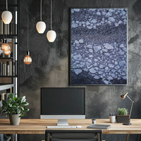 Ice Floes Serenity Abstract or Artistic Poster
