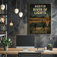 Austin River Of Lights Poster