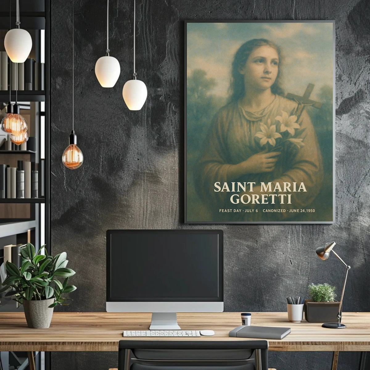 Saint Maria Goretti Poster
