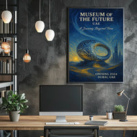 Museum Of The Future Opening 2024 Poster