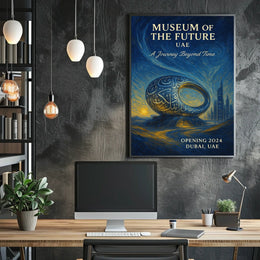 Museum Of The Future Opening 2024 Poster