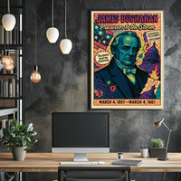 James Buchanan Precursor to the Storm Poster PosterGoat