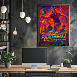 Pickleball – The Smash Heard 'Round the World Poster PosterGoat