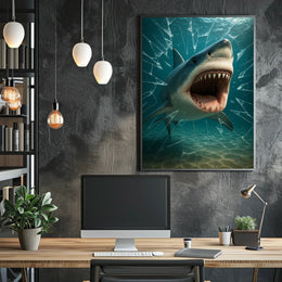 Shark Attack Poster