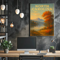 North Carolina Landscape Poster
