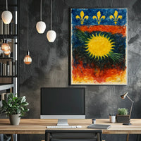 Vibrant Heraldry Poster
