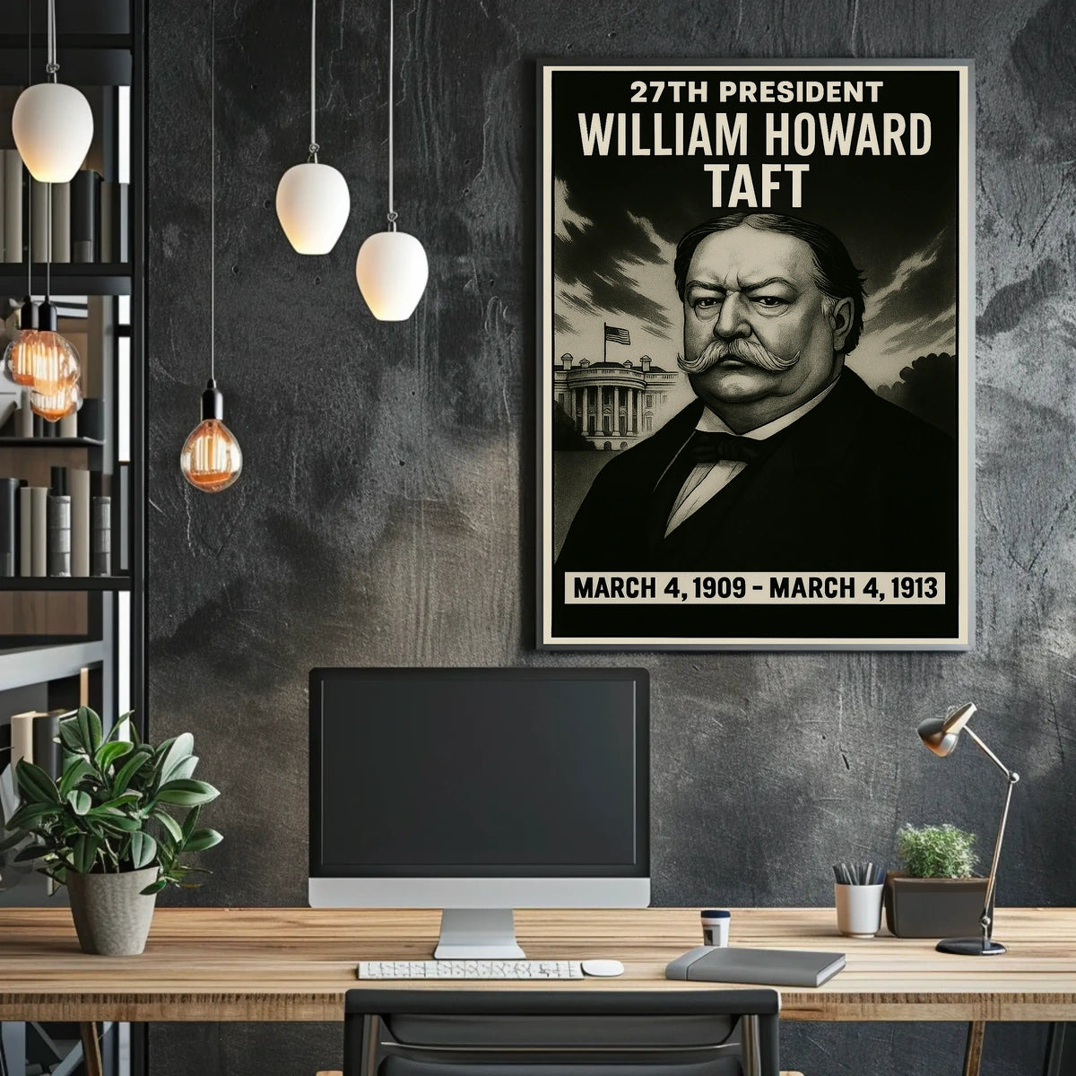 William Howard Taft 27Th President Poster