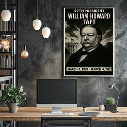 William Howard Taft 27Th President Poster