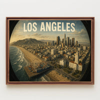 Los Angeles Skyline Poster