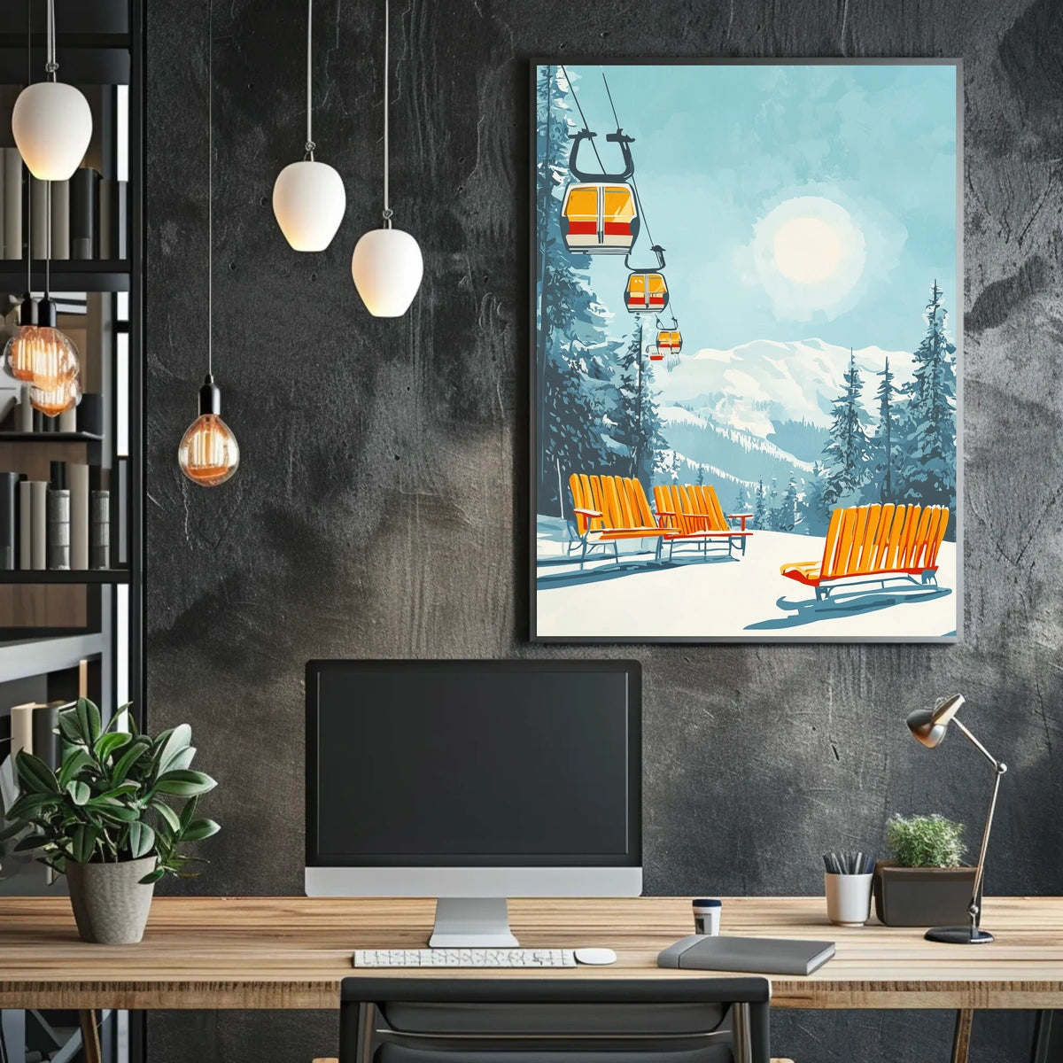 Winter Wonderland Retreat Poster
