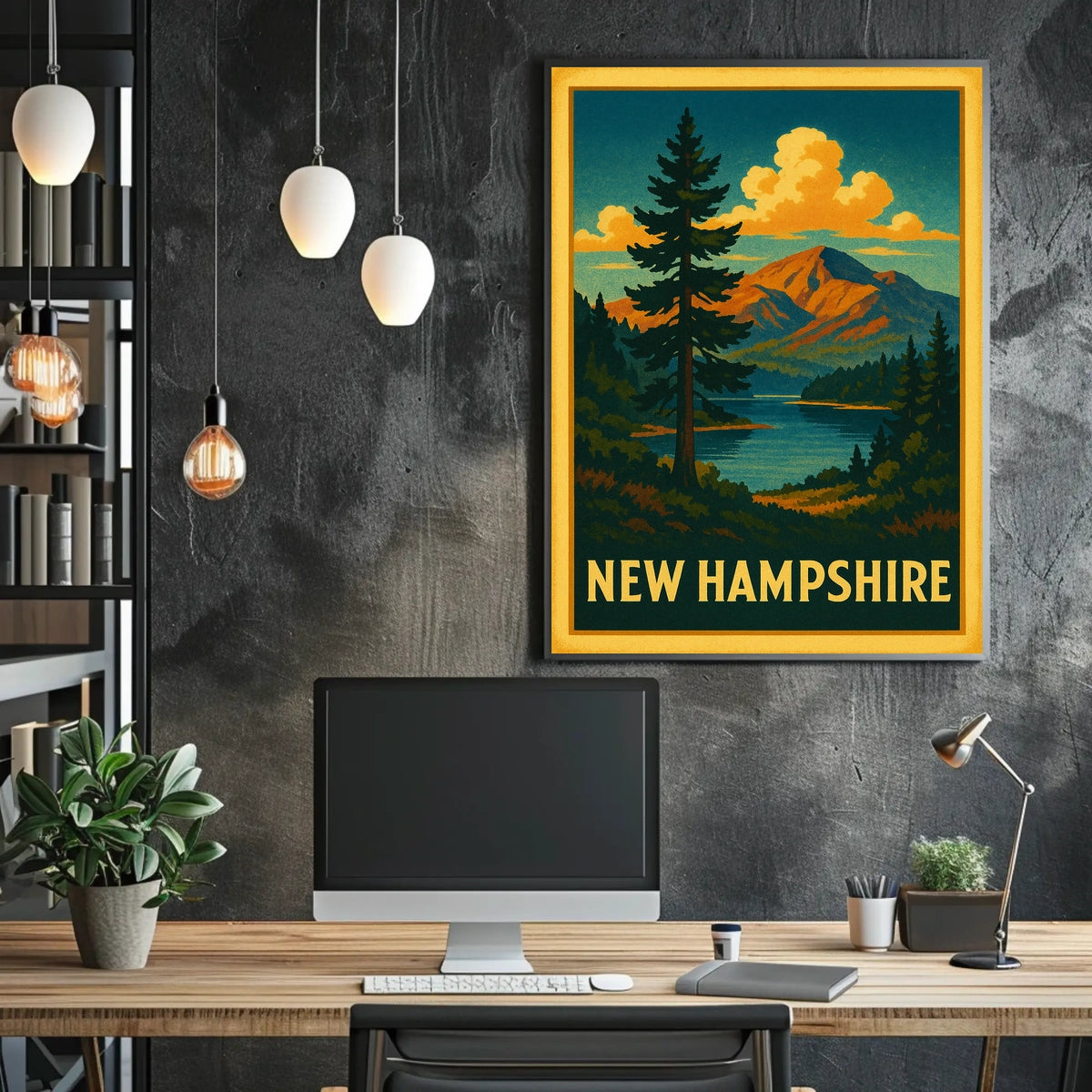 Scenic New Hampshire Poster