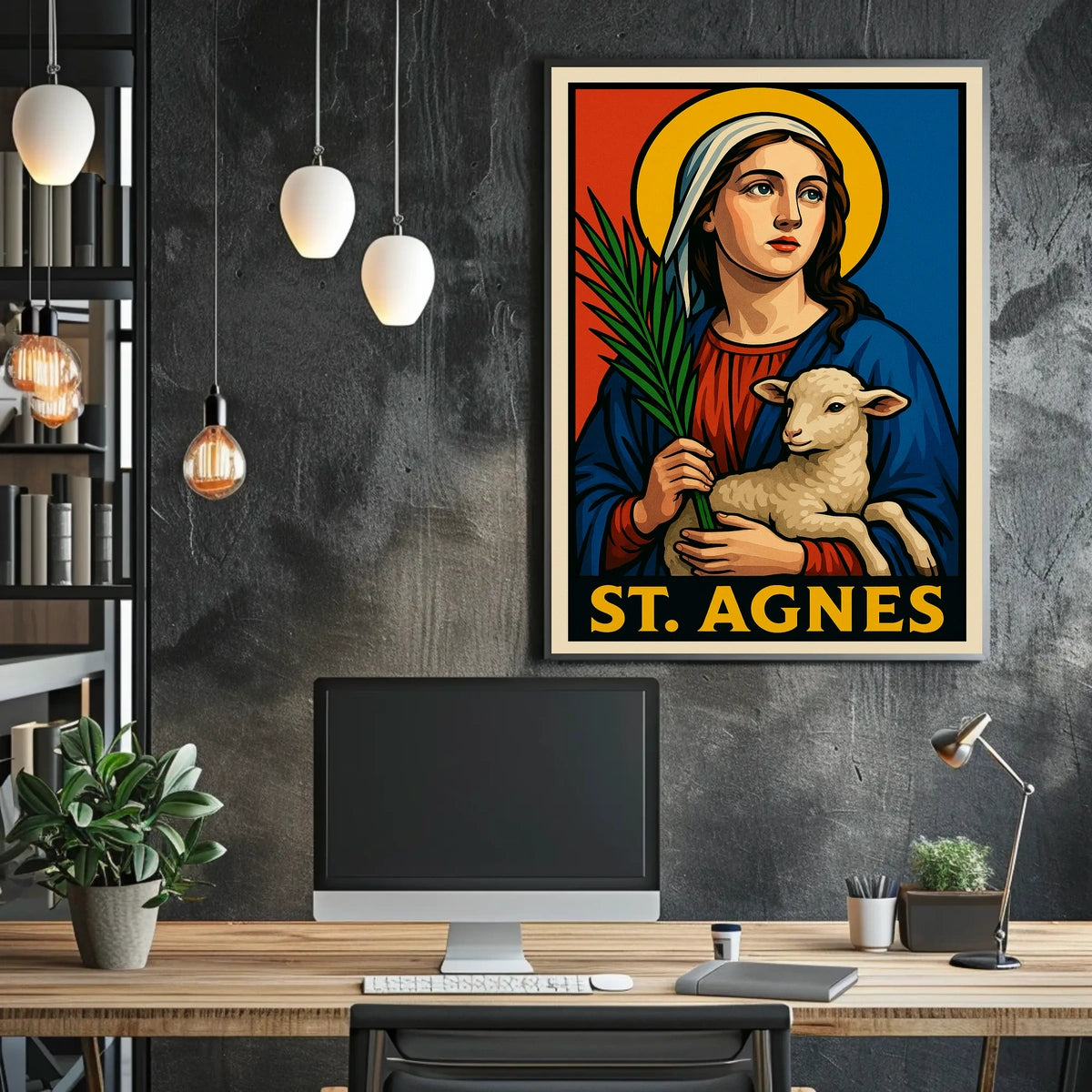 St. Agnes Poster