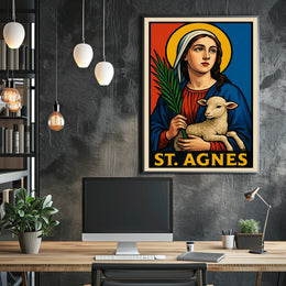 St. Agnes Poster