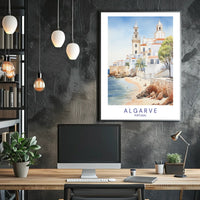 Algarve, Portugal Coastal Charm Poster