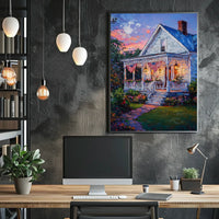 wooden house Poster