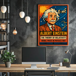 Albert Einstein The Theory Of Poster