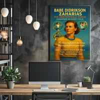 Babe Didrikson Zaharias The Unstoppable Force Poster