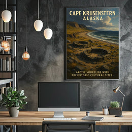 Cape Krusenstern Arctic Shoreline Poster