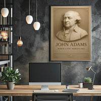 John Adams Commemorative Poster