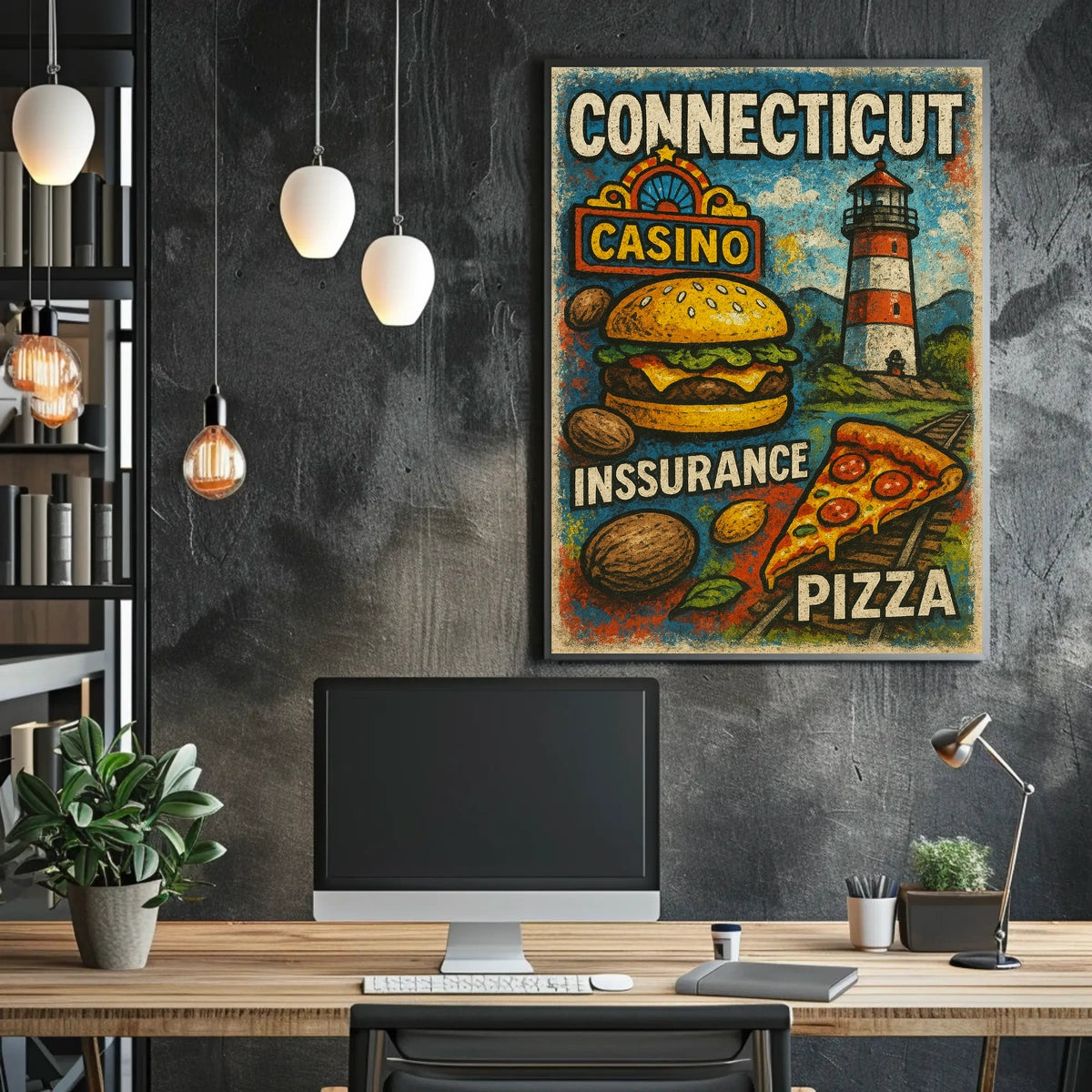 Connecticut Highlights Poster