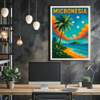 Micronesia Paradise Poster