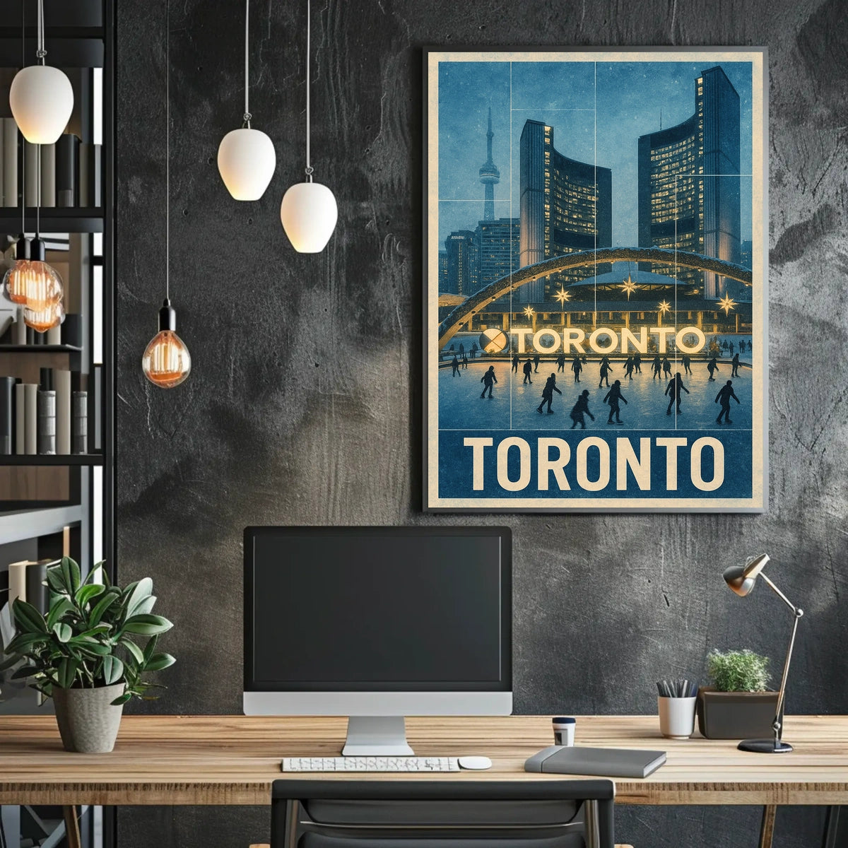 Toronto Winter Wonderland Poster