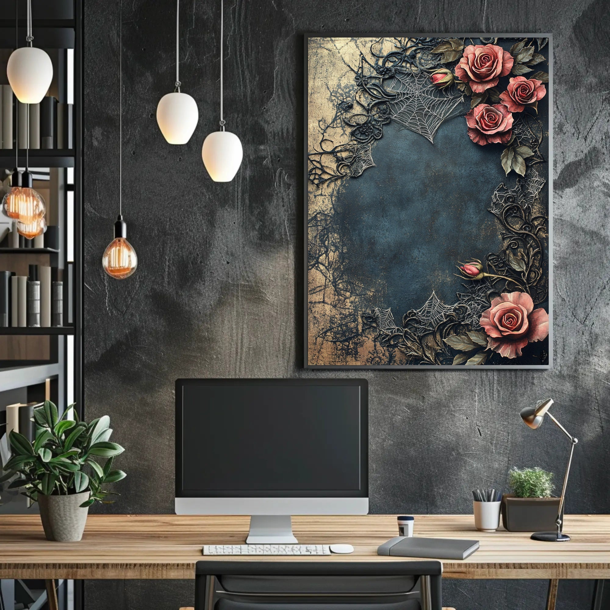 Gothic Elegance Poster