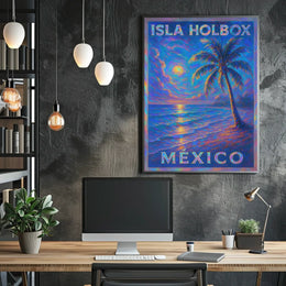 Isla Holbox Mexico Poster