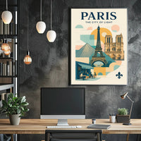 Paris  The City of Light Poster PosterGoat