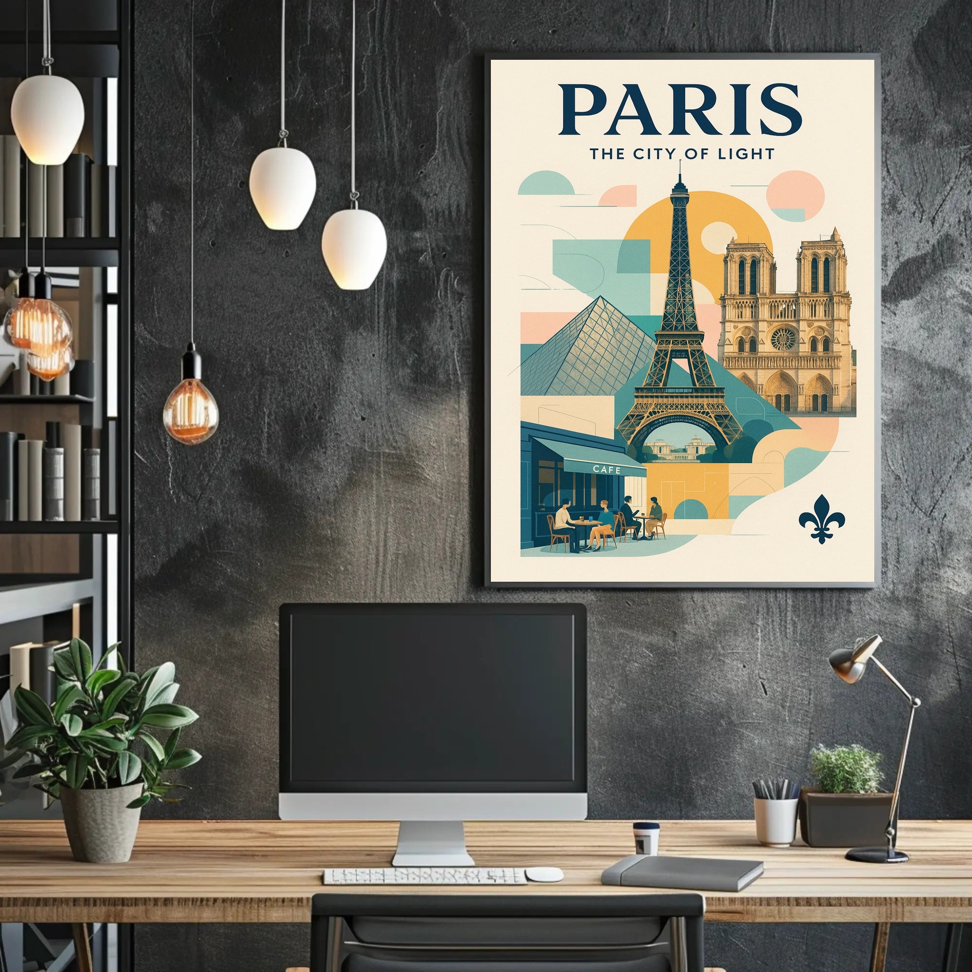 Paris  The City of Light Poster PosterGoat