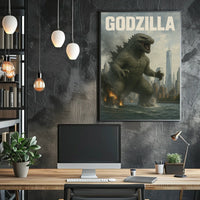 Godzilla Strikes the City Poster
