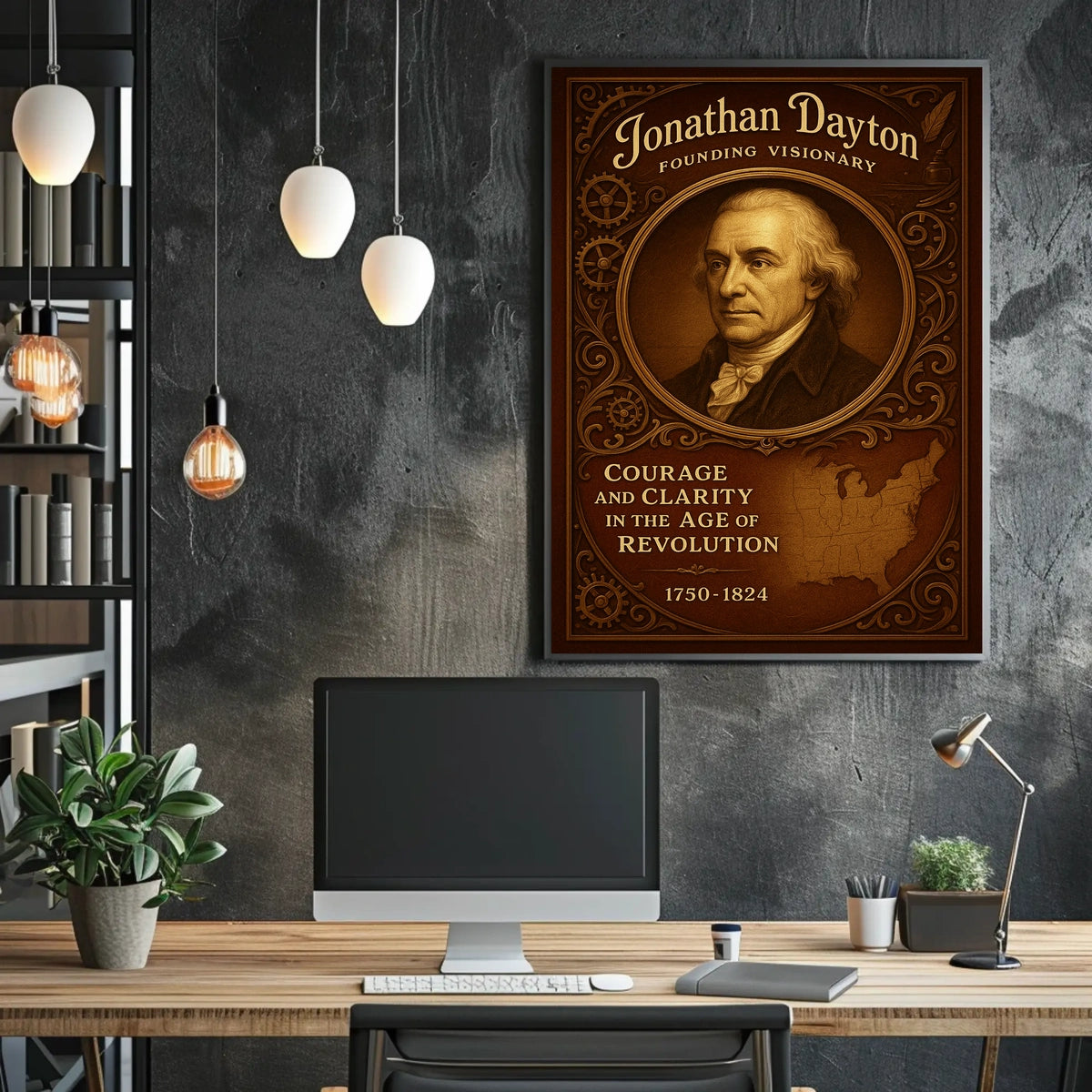 Jonathan Dayton Founding Visionary Poster