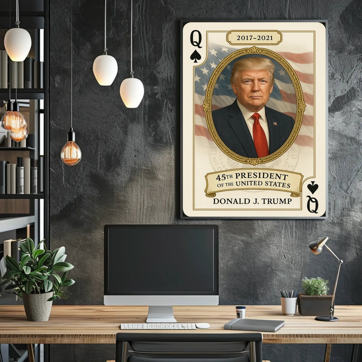 Donald Trump 45th President Poster