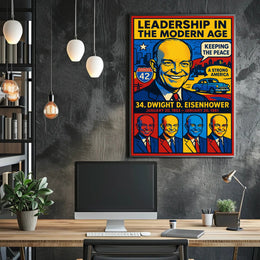 Dwight D. Eisenhower 34th President Poster PosterGoat